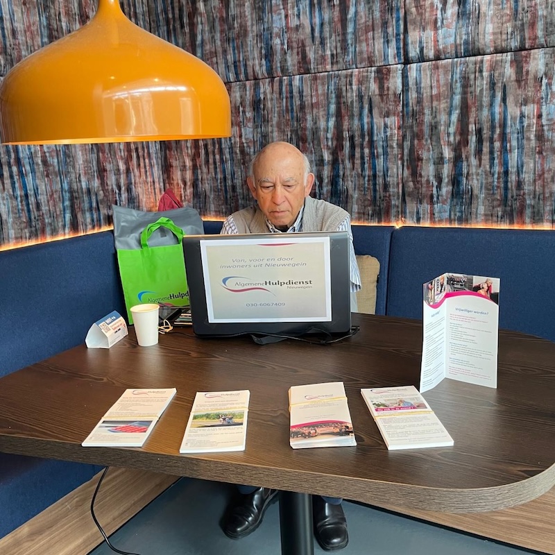 Vrijwilliger voor hulp bij administratie